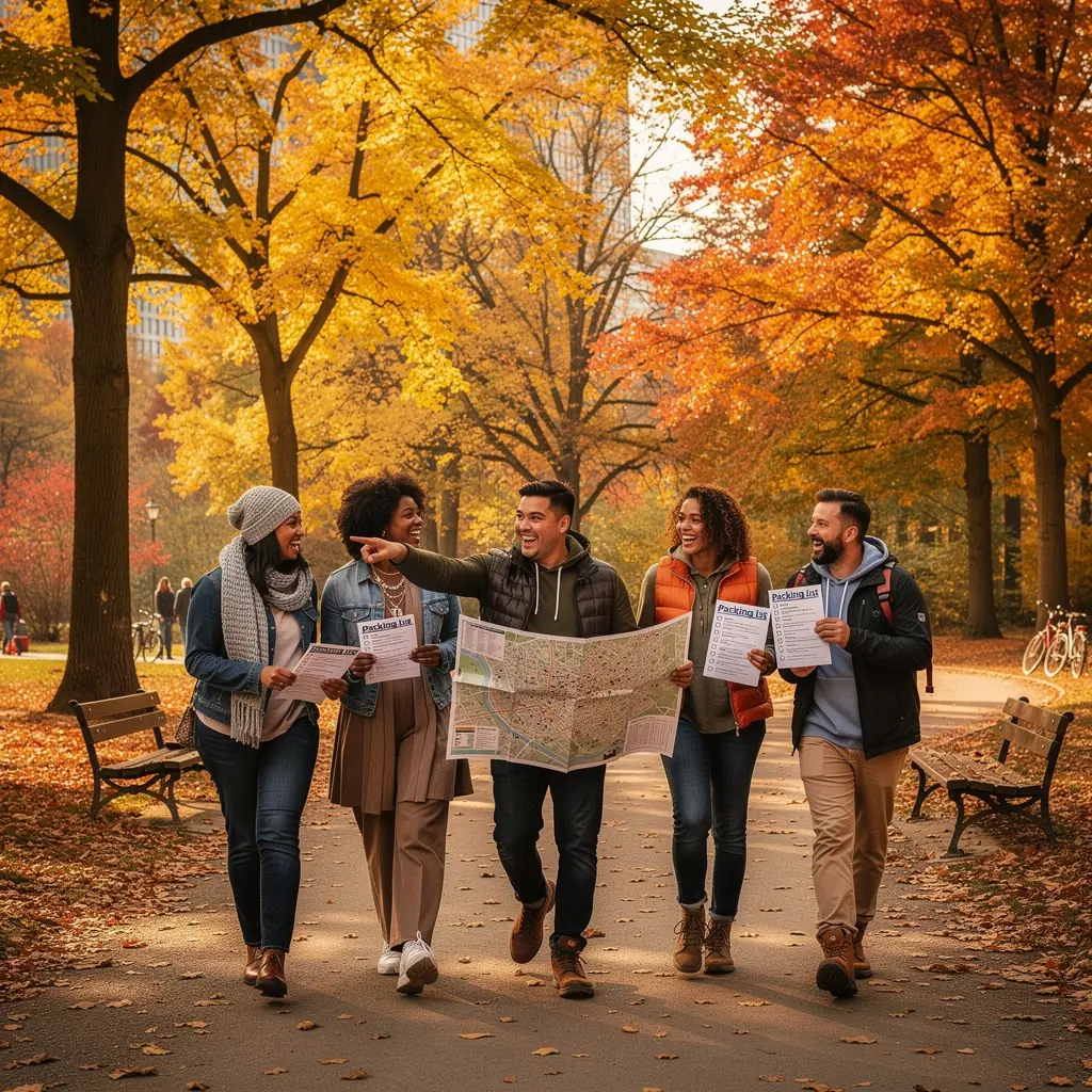 Ein Wanderer auf einem Pfad durch einen blühenden Nationalpark in Deutschland.