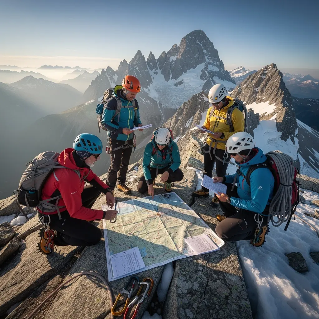 Blick auf einen klaren See, umgeben von Bergen und frischem Grün.